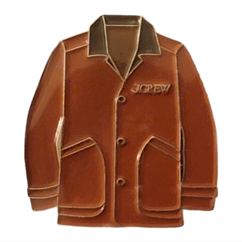 J. Crew Fashion pin Red jacket style